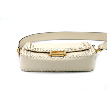 Fendi Baguette Pelle Bianca