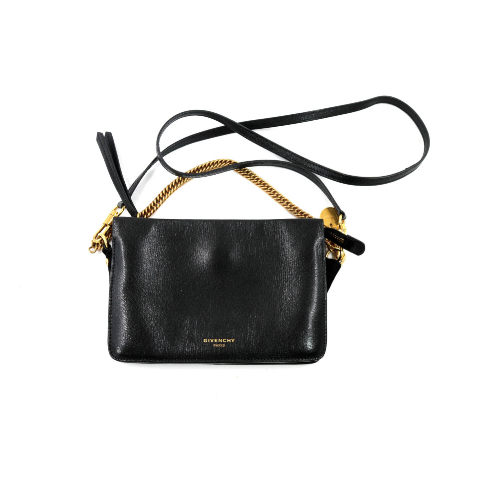 Givenchy Tracollina Pelle Nera
