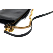 Givenchy Tracollina Pelle Nera