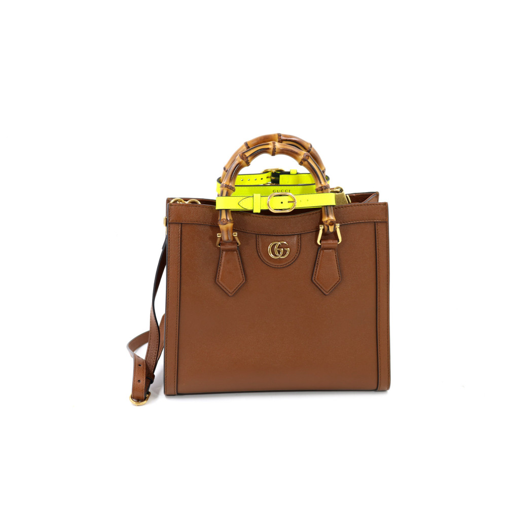 Gucci Diana Pelle Marrone