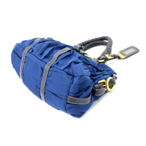 Prada Shopping Tela Blu