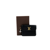 Louis Vuitton Portacarte Tiny Recto Verso Bloom Pelle Nera