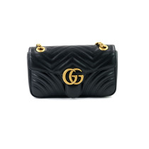 Gucci Marmont Media Pelle Nera