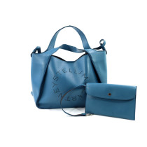 Stella McCartney Tote Bag Blu Ottanio