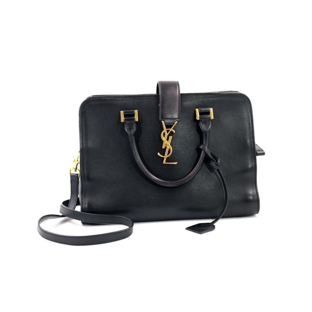 Saint Laurent Cabas Pelle Nera