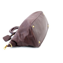 Prada Shopping Pelle Marrone