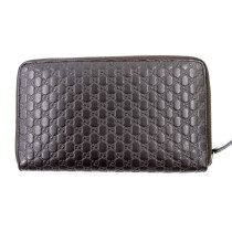 Gucci Portafoglio Pelle Guccissima Marrone