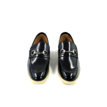 Gucci Mocassini Pelle Lucida Nera