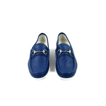Gucci Mocassini Camoscio Blu