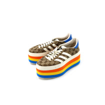 Gucci per Adidas Platform GG Beige