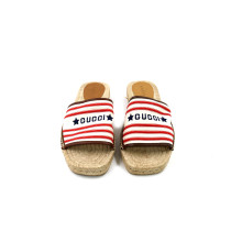 Gucci Ciabatte Espadrillas Tessuto Multicolor