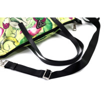 Prada Shopping Nylon Lime