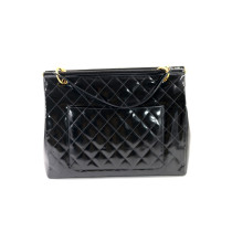 Chanel Tote Bag Shopping Vernis Nera