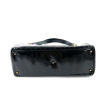 Chanel Tote Bag Shopping Vernis Nera