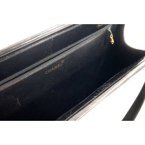 Chanel Tote Bag Shopping Vernis Nera