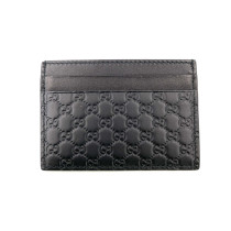 Gucci Portacarte Pelle Microguccissima Nera
