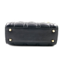 Dior Lady Dior Mini Pelle Nera