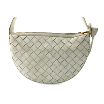 Bottega Veneta Sunrise Mini Pelle Bianca