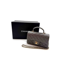 Chanel Classic Flap Mini Pelle Grigia