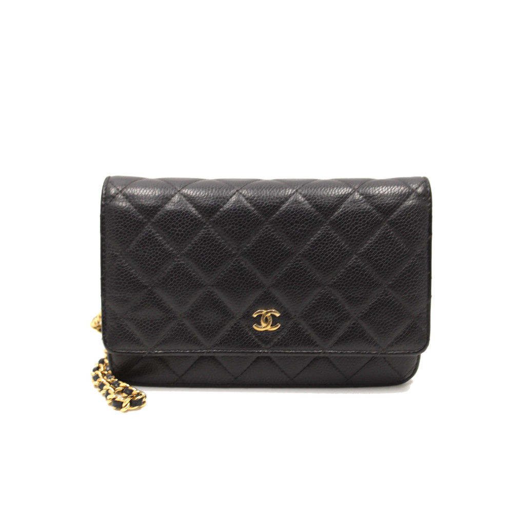 Chanel Woc Caviar nero