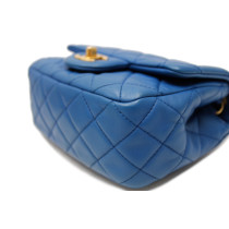 Chanel Mini Square Blu