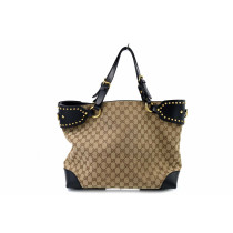 Gucci Tote Patti Stud GG Beige