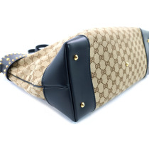 Gucci Tote Patti Stud GG Beige