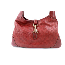 Gucci Jackie Grande Pelle Guccissima Rosso Bordeaux