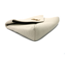 Saint Laurent Pochette Cassandre Pelle Crema