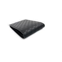Gucci Portafoglio Bifold Pelle Microguccissima Nera