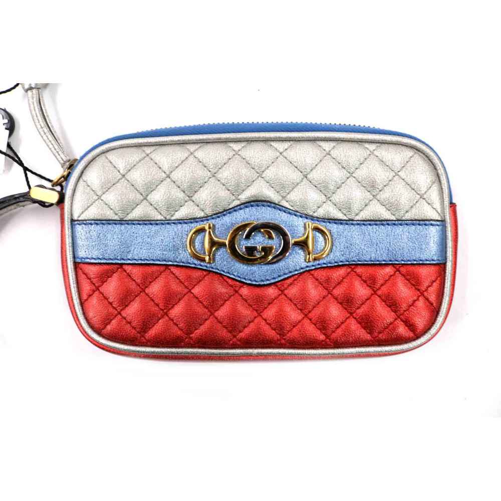 Gucci Pochette Pelle Tricolor