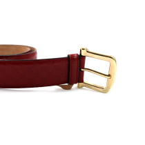 Gucci Cintura Pelle Rossa
