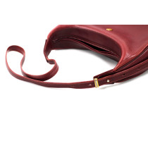 Cartier Hobo Vintage Pelle Bordeaux
