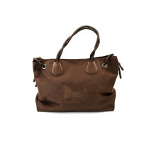 Celine Tote Bag Tessuto Marrone