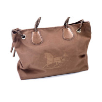 Celine Tote Bag Tessuto Marrone
