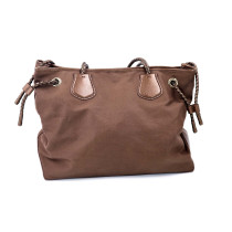 Celine Tote Bag Tessuto Marrone