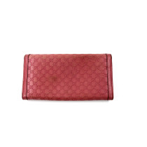 Gucci Portafoglio Pelle Microguccissima Rosa