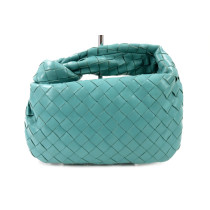 Bottega Veneta Jodie Mini Pelle Turchese