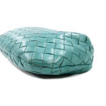 Bottega Veneta Jodie Mini Pelle Turchese