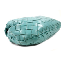 Bottega Veneta Jodie Mini Pelle Turchese