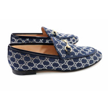 Gucci Mocassini Denim Blu