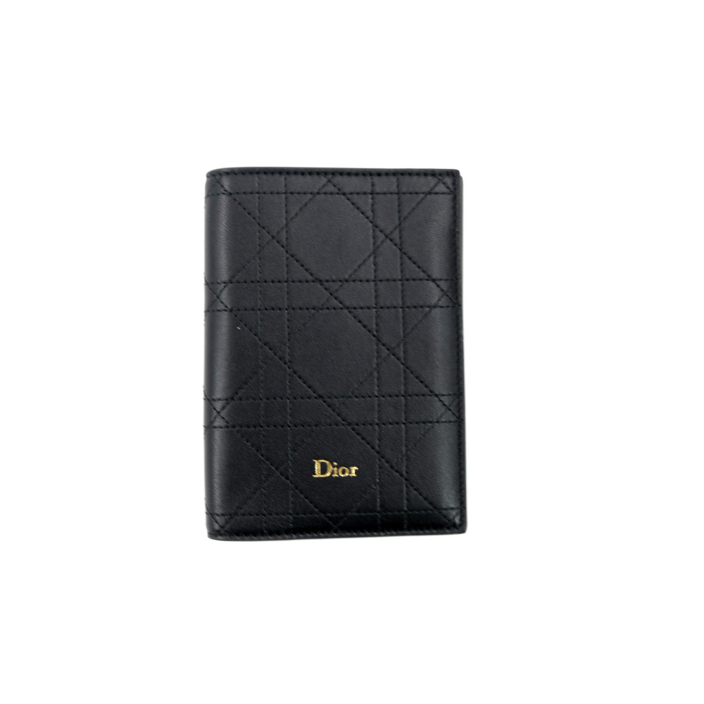 Dior Portadocumenti Tela Nera