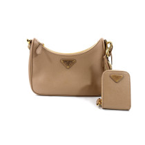 Prada Re Edition 2005 Pelle Saffiano Beige