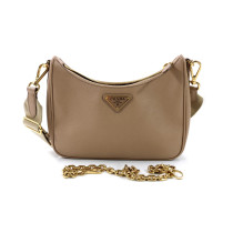 Prada Re Edition 2005 Pelle Saffiano Beige