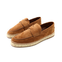 Hermes Espadrillas Trip Camoscio Marrone