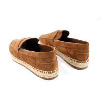 Hermes Espadrillas Trip Camoscio Marrone