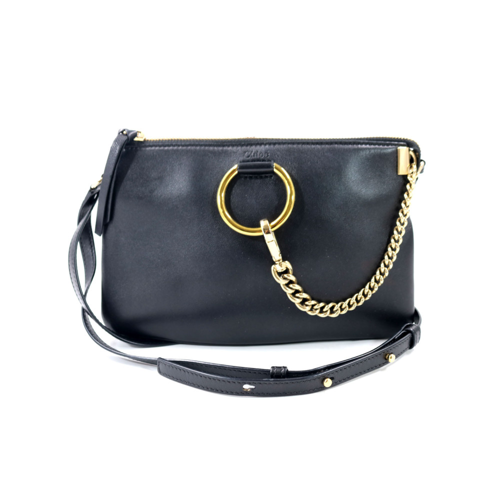 Chloe Pochette Faye Pelle Nera
