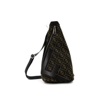 Fendi Tracolla Zucca Marrone
