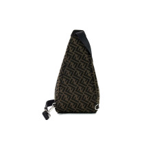 Fendi Tracolla Zucca Marrone