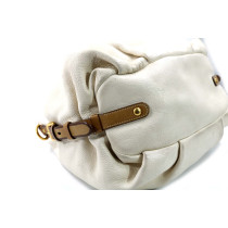 Prada Shopping Pelle Bianco Talco